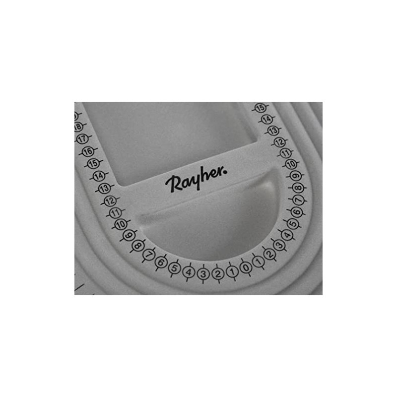 Rayher 8902900 - Piatto di design per perline, 23 x