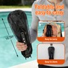 SISIUPASSIE 20FT Pool Skimmer Net with Pole, Foldable & Larger