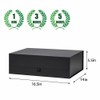 PLINJOY Extra Large Black Gift Box 3 Pack 16.5x14x5.5 Inches,Gift