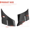 LYZNB Windshield Wiper Cowl End Panel fit for Chevy Silverado