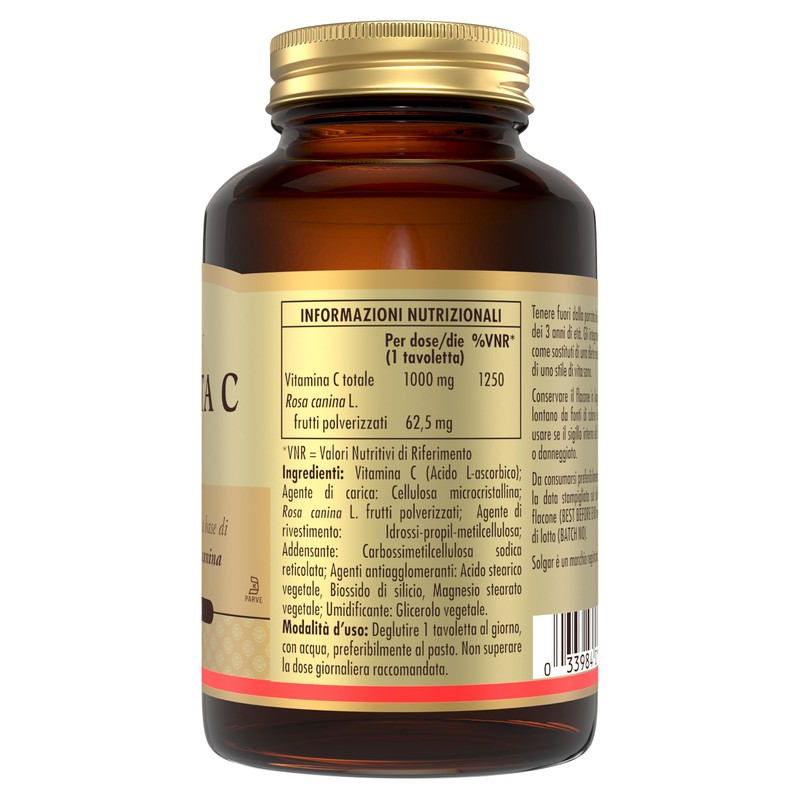 Solgar ROSE VITA C 1000 – Vitamina C 1000 mg