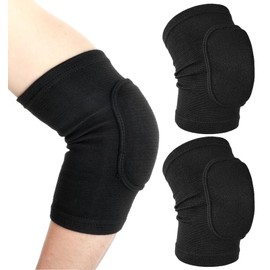 Elbow Pads for Volleyball, with Gel Pad Breathable Compression Support Sleeves for Men and Women, Anti-Slip Protective Arm Guards for Basketball Football Training