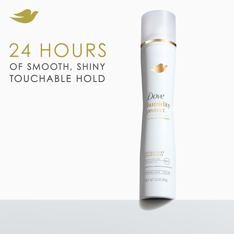 Dove Flexible Hold Hairspray 6 ct Protect Micro-Mist for Long-lasting