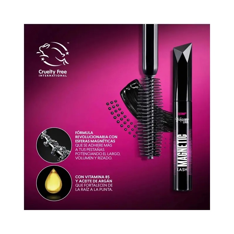 Mascara De Pestañas Magnetic Lash Apa 24h Studio Look Cyzone