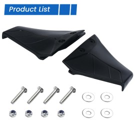 Hydrofoil Stabilizer for Outboard Motor, Boat Motor Hydrofoil for Marine Engines, Ideal for Hydrofoil Surfboards and Trolling Motors, Durable PA66 Plastic, Black