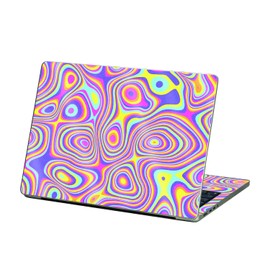 MightySkins Glossy Glitter Skin Compatible with Apple MacBook Air 13.6” M2 (2022) - Gobstopper | Protective, Durable High-Gloss Glitter Finish | Easy to Apply and Change Styles | Made in The USA