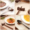 15 Pcs Wooden Chopstick Holders, Chopstick Rest Wooden Cutlery Stand