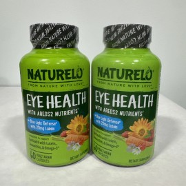 Naturelo 2 pack Naturelo Eye Health with AREDS 2 Formula 60c (120 Total), ext 5/2026