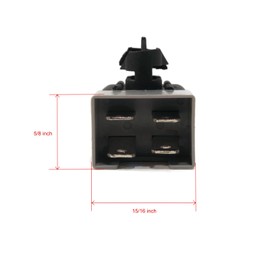 The ROP Shop | Plunger Interlock Switch for Toro TimeCutter HD X4850, 74864 Riding Lawn Mower