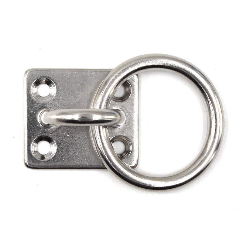 M10 Eye Plate 304 Stainless Steel Hook Wall Mounted Hook