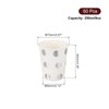 sourcing map Disposable Paper Cups, 50 Pack 9 OZ Party