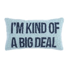 Peking Handicraft Big Deal Hook, 9x16 Throw Pillow