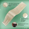 RUNATURE Tape in Hair Extensions Blonde Hair for Women Color