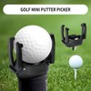 Zreneyfex 6 Pcs Golf Ball Retriever, Golf Ball Picker for