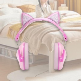 Colcolo Noise Reduction Earmuff for Kids Adjustable Cushioned Compact High Performance Soundproof Ear Muffs for Construction Airplane