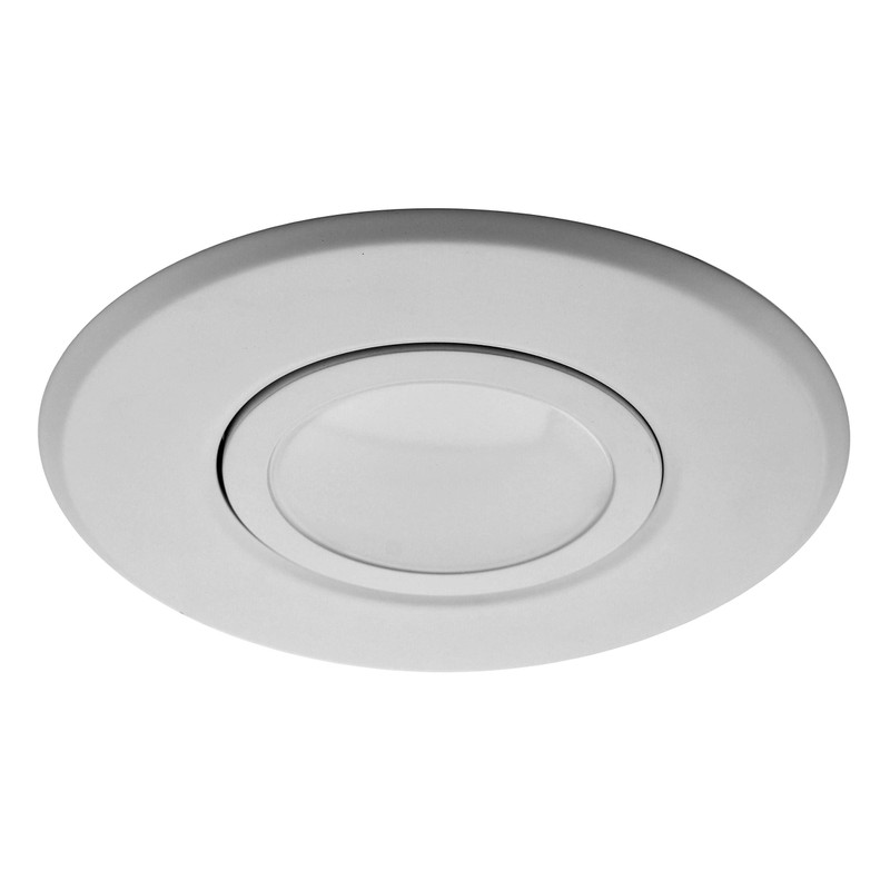 NICOR Lighting 5/6 inch LED Gimbal Downlight Retrofit Kit, 3000K