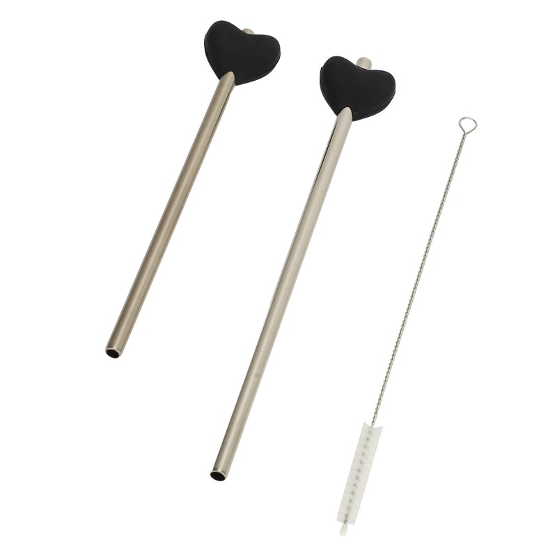 Anti Wrinkle Straw Stainless Steel Lip Line Prevention Straw Reusable