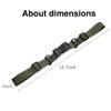Ikerall 2 Pcs Adjustable Backpack Sternum Straps Chest Belt Hardness