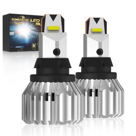 KIMLATAR 921 LED Bulb Reverse Lights Back Up Lights CANBUS Error Free 6000Lumens CSP 6-SMD Upgraded T15 921 912 Replacement Bulbs 6500K High Bright LED Reverse Lights（Pack of 2）