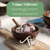 Thenga Artisan Mini Coconut Shell Bowl, 150 ML, Brown |