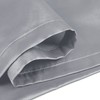 Yorkshire Bedding Satin Pillow Cases 2 Pack – Luxurious Grey