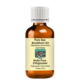 Devprayag Pure Sea Buckthorn Oil (Hippophae rhamnoides) Natural Therapeutic Grade Cold Pressed 30ml (1 oz)