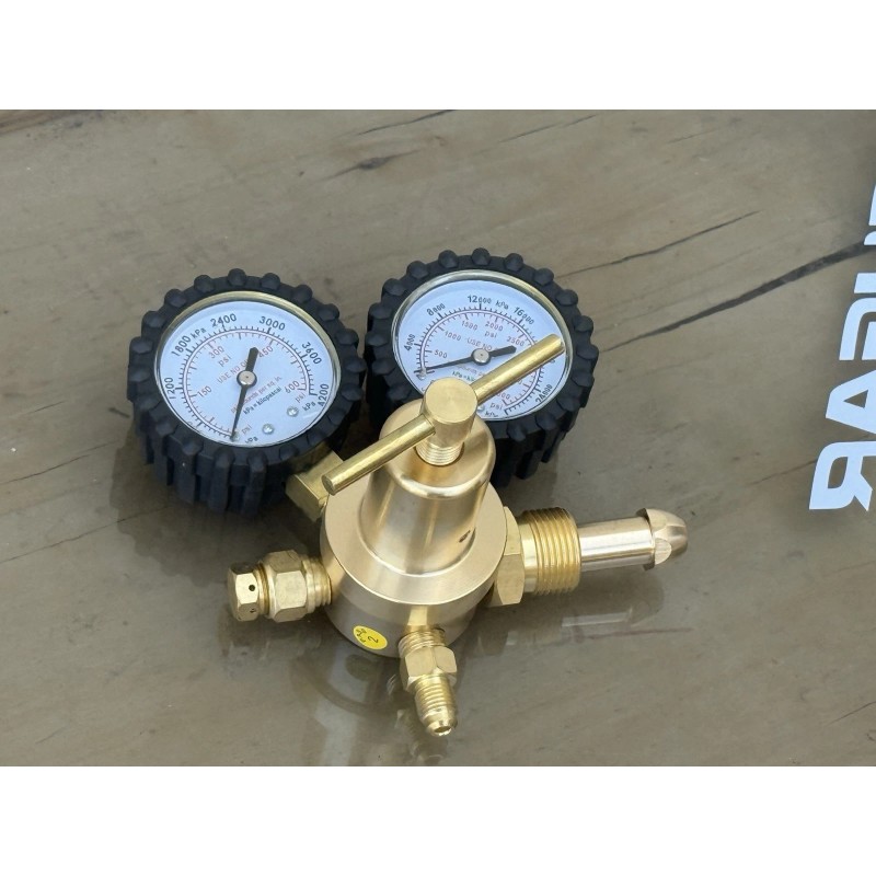 Infinity Nitrogen Dual Gas Regulator 0-600 PSI HVAC Purging Pressure