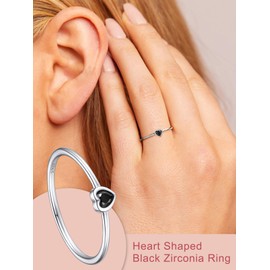 FOCALOOK 925 Silver Wedding Ring Partner Ring for Women Men Solitaire Ring with Zirconia Engagement Ring Proposal Ring Wedding Anniversary Celtic Jewellery Accessory