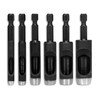 Leather Hole Punch Tool Set - 6 Pcs Drill Bits