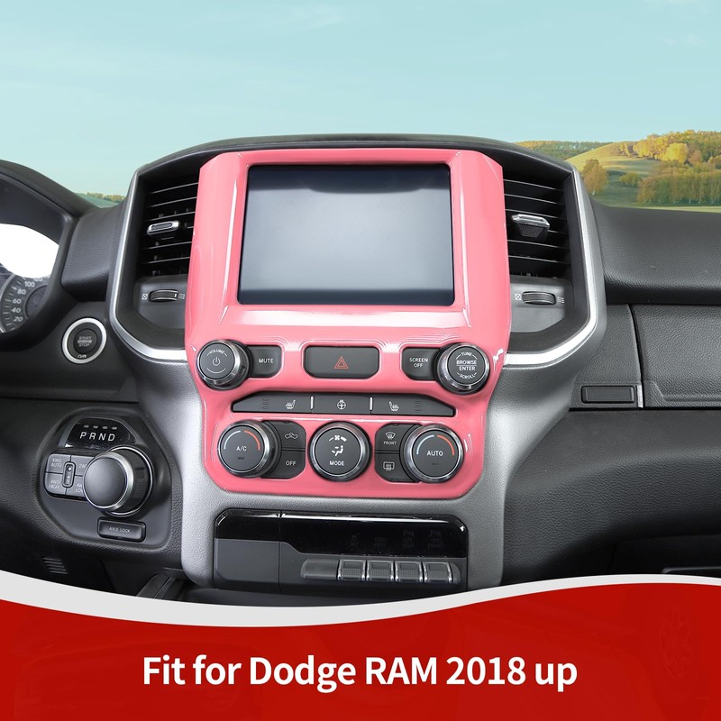 RT-TCZ for RAM Pink Dash Trim AC Control Panel Cover
