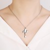 STEFWD Double Cross Urn Necklace For Ashes Of Pets Cremation