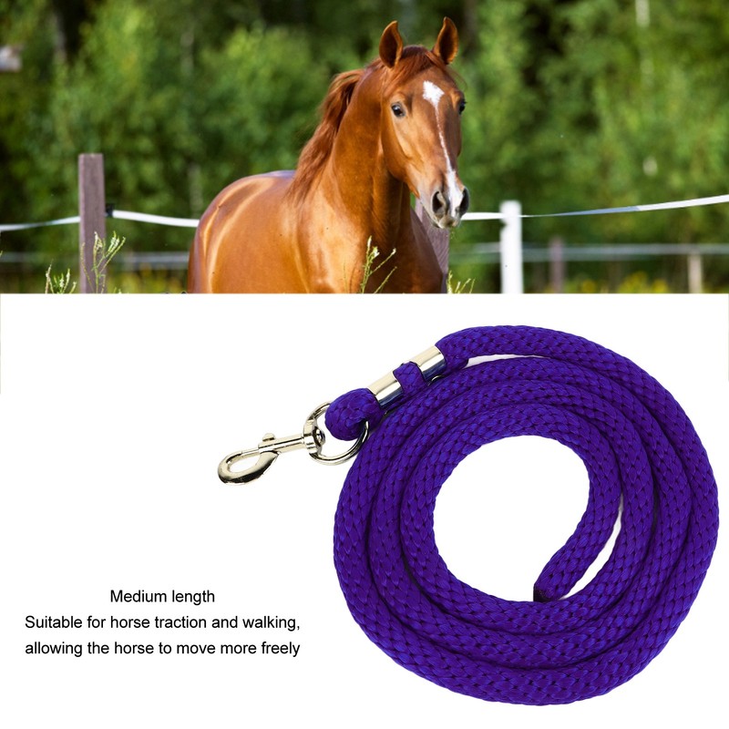 Horse Lunge Line with Snap Heavy Duty High Tensile Horse