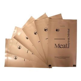 Military Surplus Unused Empty MRE Brown Bags