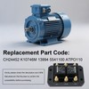 Weasch 12V Forward and Reverse Relay Module, Six Terminal, Replaces