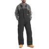 Berne Men's Heritage Insulated Duck Bib Overall, Medium Regular, Black