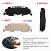 CARTIST Dashboard Cover Mat for 2014-2018 2019 2020 Nissan Rogue