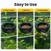 2 PCS Floating Betta Hammock, Shrimp Feeder, Small Fish Feeding