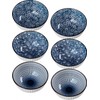 Yuanlity 10 oz Small Ceramic Bowls Set of 6, 4.5