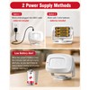 CallToU Wi-Fi Motion Sensor Door Chime, Smart Door Entry Alert