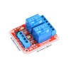 3Pcs 24V 2-Channel Relay Module with Optocoupler Isolation, High/Low Level