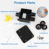 Helunsi Waterproof Junction Box 3 Way, IP68 External Waterproof Electrical