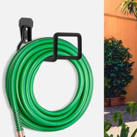 Sageme Hose Hanger, Heavy Duty Metal Hose Holder Wall Mount, Hook for Garden Hose/Expandable Hose/Hose Reel/Water Hose/Pocket Hose/Flexable Hose/Magic Hose 100 Ft