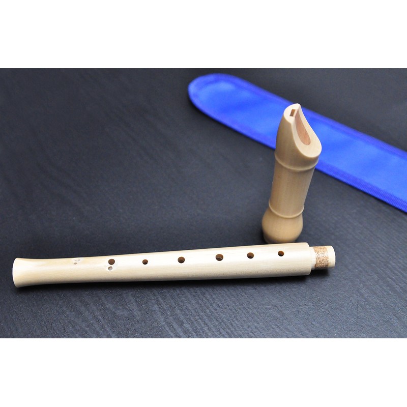 MEINEL C-Soprano Natural Maple Wood Recorder Set