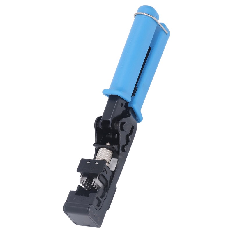 Modular Data Cable Crimper Alloy Steel Flat Mouth Termination Tool