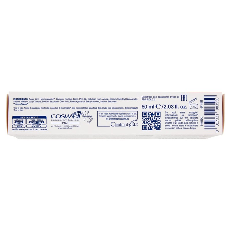 Biorepair Fast Sensitive Repair 60 ml