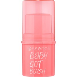 essence | Baby Got Blush | Easy to Apply & Blend Pigmented Cream Blush Stick | Vegan & Cruelty Free | Free From Gluten, Parabens, & Microplastic Particles (20 | Peaches & Cream)