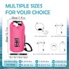 POPOYU Dry Bag, pink-red, SportyOutdoorWaterproof