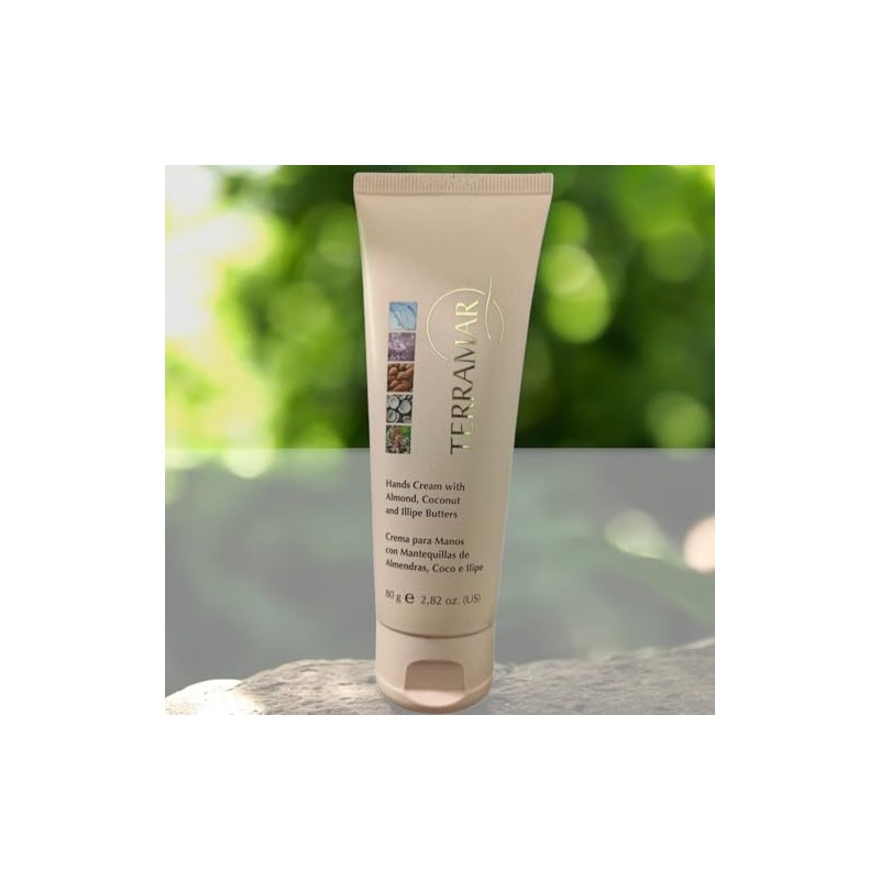 Terramar Crema para Manos con Mantequillas de Almendras, Coco e