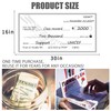 30"x16" Reusable Giant Check Board for Donations,Awards & Presentations -