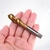 M METERXITY M12x1.75mm Metric Thread Tap, HSS Titanium Coated 81mm